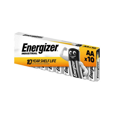 Satz mit 10 R6 Energizer-Alkalibatterien